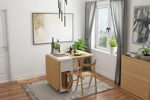Space-Saving Dining Table Ideas for Small Modern Homes