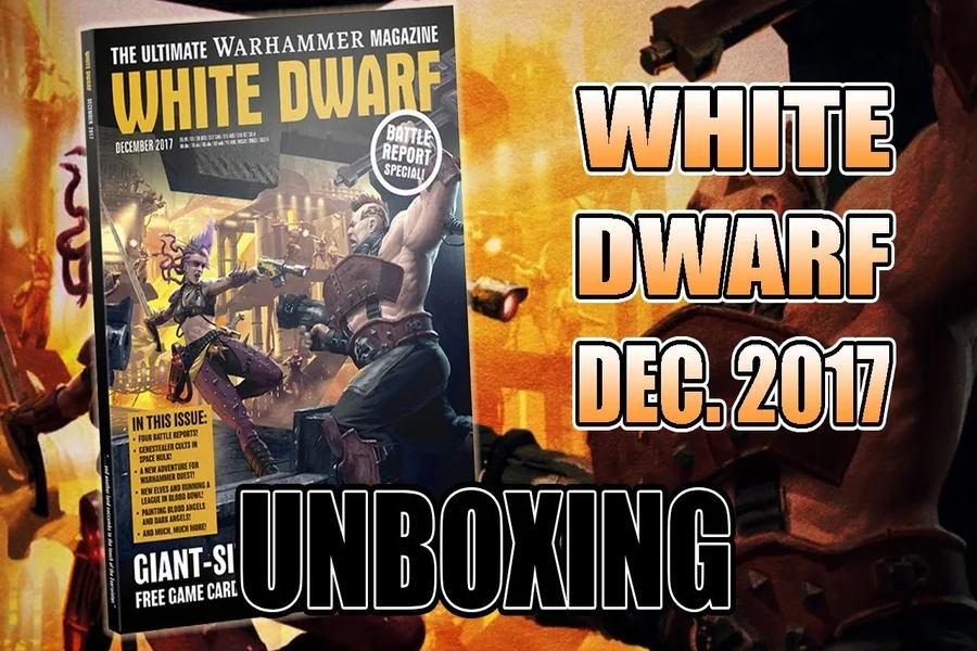 White Dwarf Magazine December 2017 Issue Highlights and Review